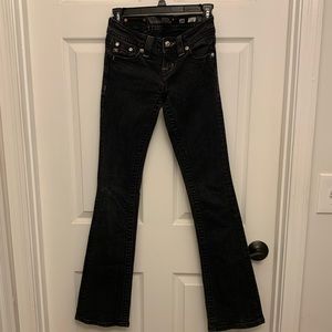 Miss Me Size 24 Black Bootcut Jeans